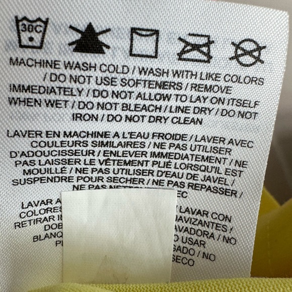 NIKE NWOT Light Yellow Tank Sleeveless Top Dri Fit Running Workout Medium - Picture 10 of 12